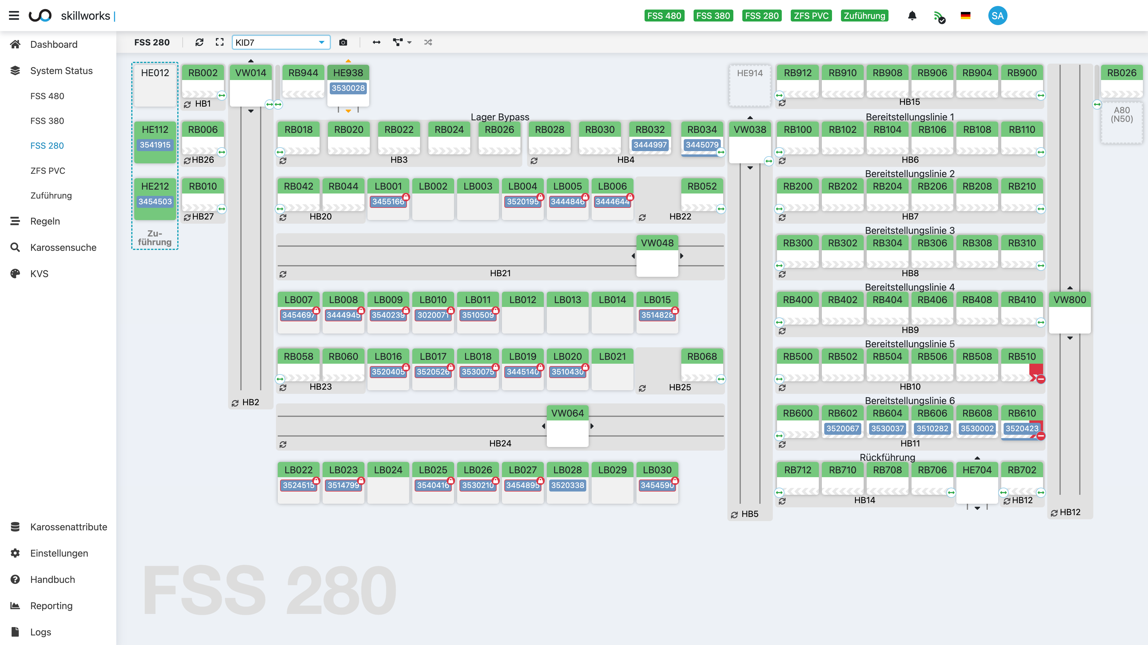 Administration Stammdaten