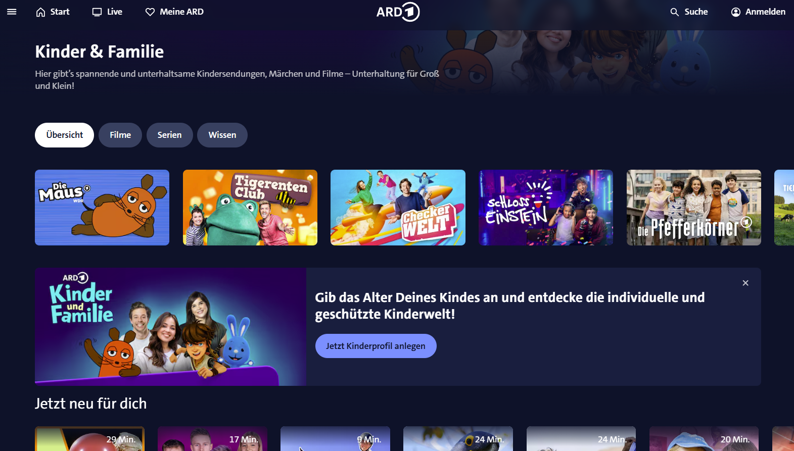 Mediathekszulieferung für ARD und ZDF